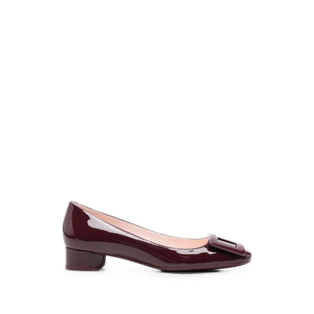 Roger Vivier Women Roundy Patent Leather Ballets
